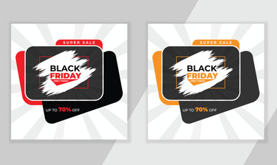 Social media Post design, Corporate Business digital marketing webinar social media post template