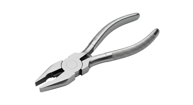 realistic pliers isolated 