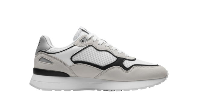 realistic shoe sneaker isolated