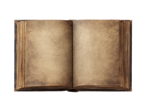 Open antique book, aged pages (9) - Powered by Adobe