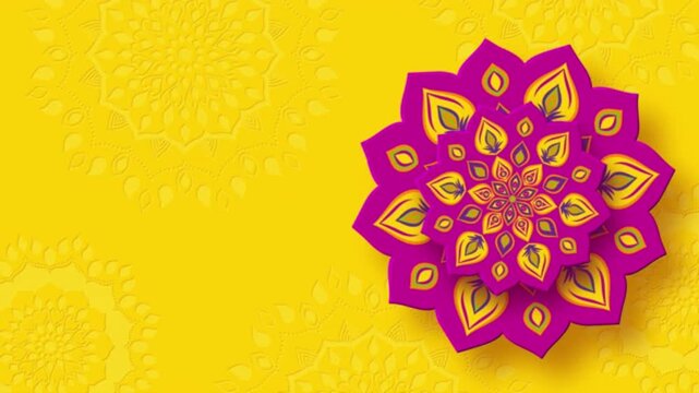 Indian Wedding traditional Invitation Background For Text and Photos