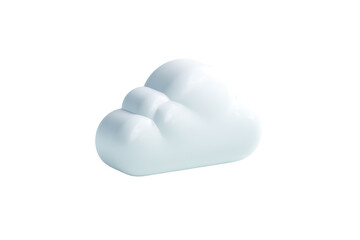 Simple, light-gray cloud graphic