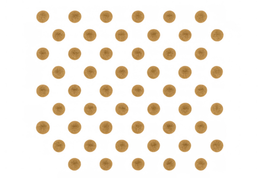 Dog food kibble pellets creating grid pattern, pet dry food for animal health and nutrition, transparent background