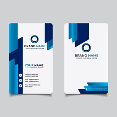 Vertical Business card Design vector