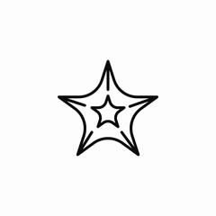 spiky star symbol icon sign vector