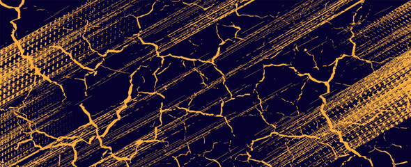 orange black brush Car sticker wrap pattern banner abstract sporty lines black orange color combination grunge brush modern pattern racing motorsport vector design. modern