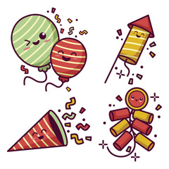 New Year Ornament Illustration. Idea Creative Inspiration. New Year.