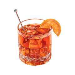 Crafting the perfect negroni cocktail kutae drink photography minimalist style high angle refreshing experience