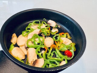 fresh vegetable salad