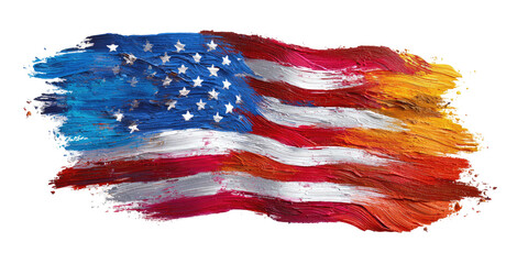 Abstract American Flag