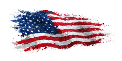 Distressed US Flag Image