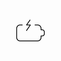 charging low battery icon sign vector
