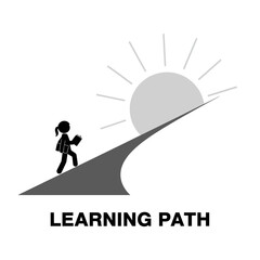 Student on Learning Path Towards Success and Future