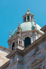 Obraz premium green dome of an ancient European church
