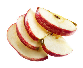 Close-up of sliced red apple (2)