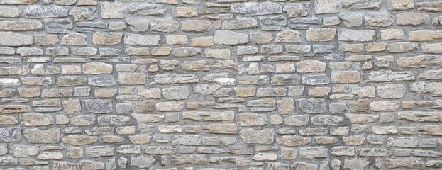 Stone wall texture pattern background creating stonework surface