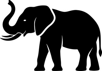 Abstract geometric silhouette design with vibrant colors