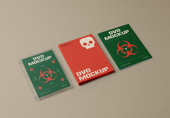DVD Box Mockup