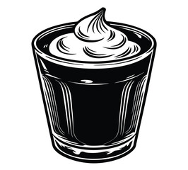 Black trash can vector icon on a white background, perfect for garbage and recycle applications