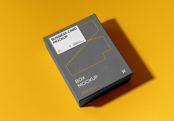 Business Card & Box Mockups