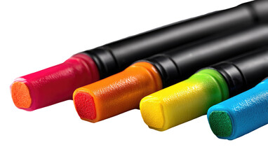 Close-up of colorful cosmetic sticks