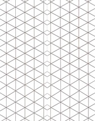 Geometric, repeating, light brown,  triangle grid pattern