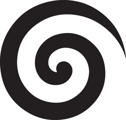 3d render of a spiral symbol