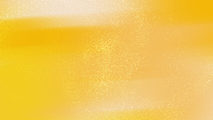 This vibrant abstract background features a rich warm yellow and gold gradient illuminated by bright festive glitter particles It is perfect for luxury branding holiday advertising product packaging