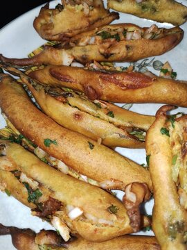 Indian Mirchi bajji 