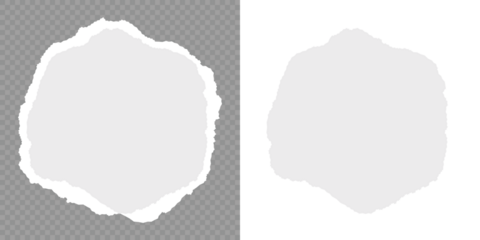 White ripped paper strips collection. Ripped paper strips collection. A set of torn paper and strips of paper on a dark background. Sticky notes, shreds of notebook pages. Sticky newspaper clip art.