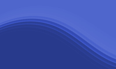 Abstract flowing wave pattern in shades of blue.