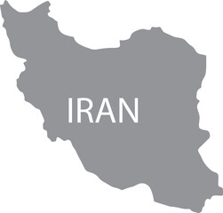 Obraz premium Iran Travel Map Country Edition