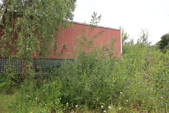 Blick auf Schacht 9 der ehemaligen Zeche Prosper-Haniel in Bottrop	