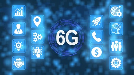 Future of communication conceptual visual of 6g technology and its benefits - Powered by Adobe