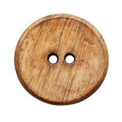 Crafting with kutae round wooden button studio shot minimalist design