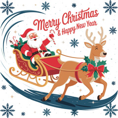Christmas Candy Vector Design, Merry Christmas Vector Illustration, Holiday Season Vector Art, Christmas Decoration Vector, Winter Christmas Vector Design