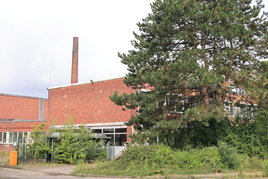 Blick auf Schacht 9 der ehemaligen Zeche Prosper-Haniel in Bottrop	