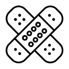 Bandage vector icon
