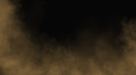 Dark silhouette of a person standing in a field at night