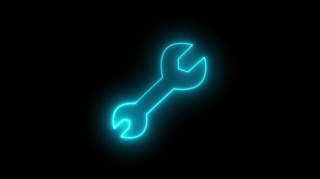 saber wrench setting construction tool icon,new wrench animatin saber