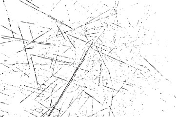 Scratched Grunge Urban Background Texture Vector. Dust Overlay Distress Grainy Grungy Effect. Distressed Backdrop Vector Illustration. Isolated Black on White Background. EPS 10.