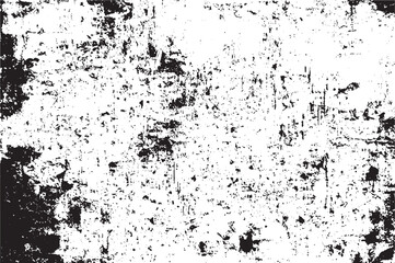 Scratched Grunge Urban Background Texture Vector. Dust Overlay Distress Grainy Grungy Effect. Distressed Backdrop Vector Illustration. Isolated Black on White Background. EPS 10.