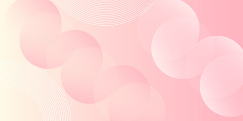 Background pastel colorful, pink and yellow gradations abstract. Minimalist banner or wallpaper design. Modern design.
