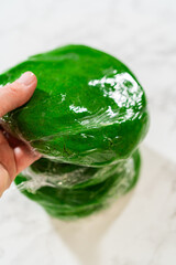 Vibrant Green Gingerbread Cookies for Festive Baking