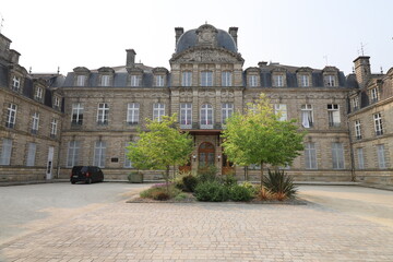 Pr&eacute;fecture du Morbihan, vue de l'ext&eacute;rieur, ville de Vannes, d&eacute;partement du Morbihan, Bretagne, France