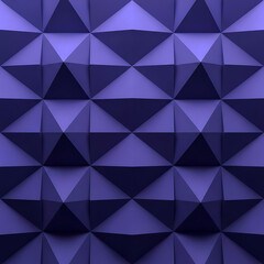 Fototapeta premium Abstract purple polygonal background with repeating triangular geometric patterns
