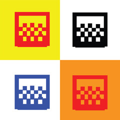 Qr code icon set design