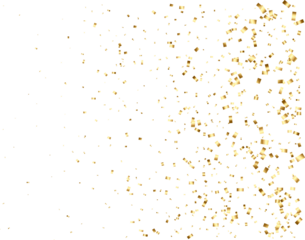 The dust sparks and golden stars shine with special light. Vector sparkles on a transparent background Glitter golden star and light wave. Christmas Holiday banner with glow particle Set spark glitter