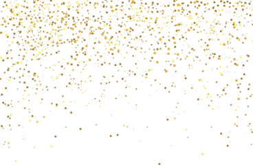 The dust sparks and golden stars shine with special light. Vector sparkles on a transparent background Glitter golden star and light wave. Christmas Holiday banner with glow particle Set spark glitter