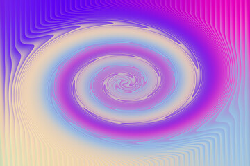 Vibrant swirl of purple blue and pink with textured background